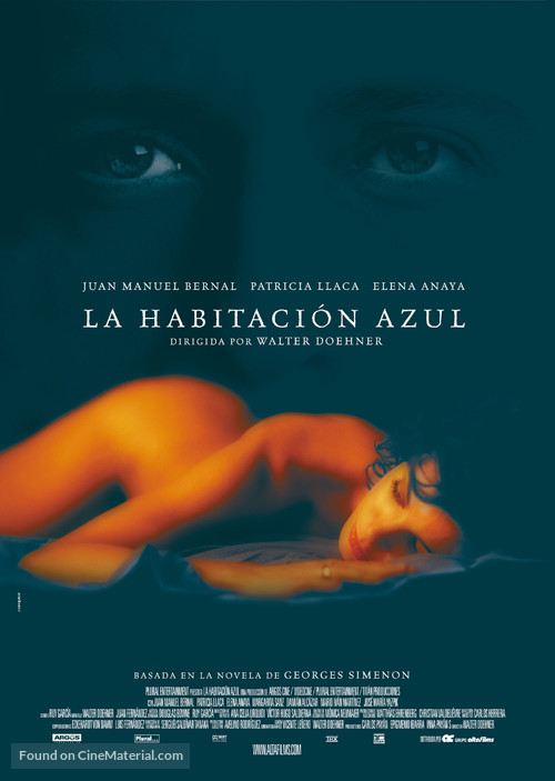 La habitaci&oacute;n azul - Spanish Movie Poster