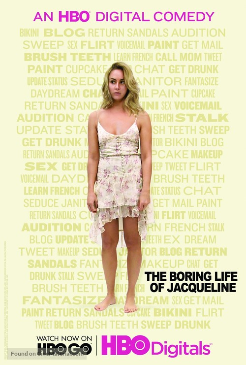 &quot;The Boring Life of Jacqueline&quot; - Movie Poster