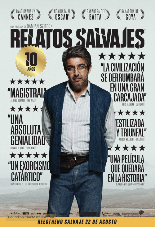 Relatos salvajes - Argentinian Re-release movie poster