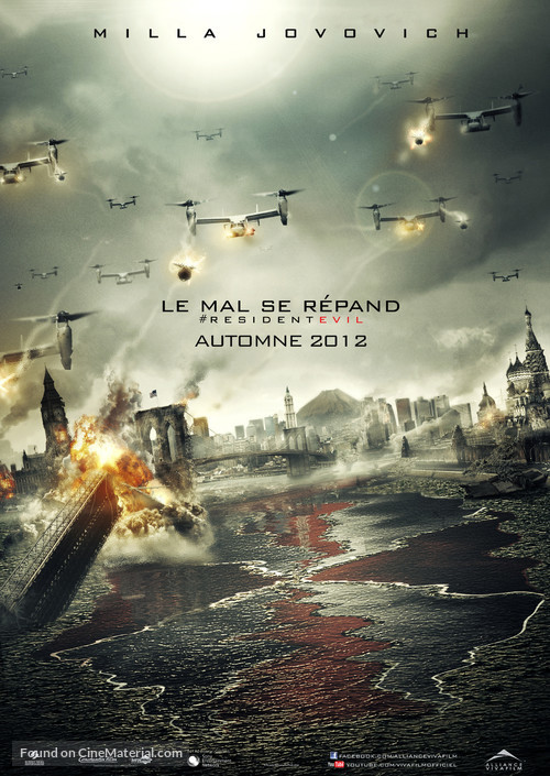 Resident Evil: Retribution - Canadian Movie Poster