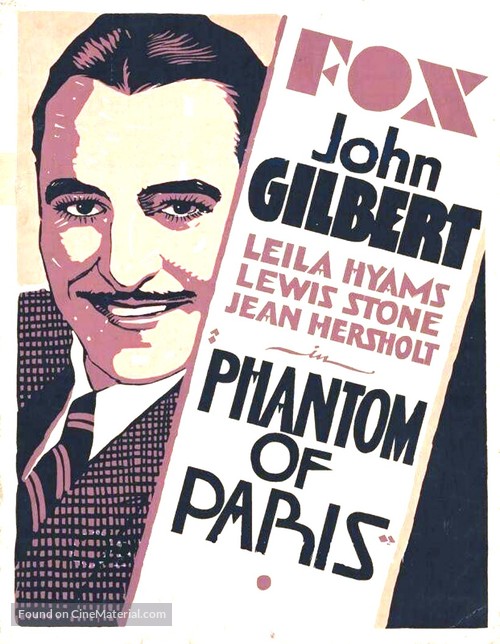 The Phantom of Paris - Movie Poster