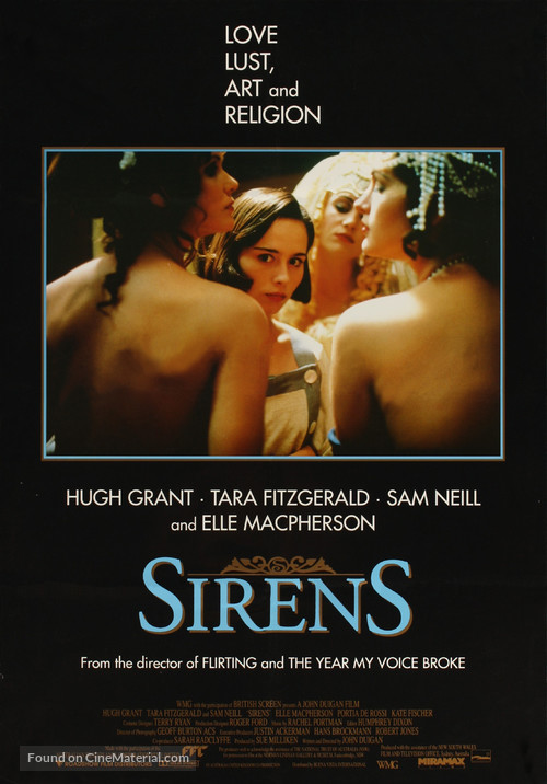 Sirens - Australian Movie Poster