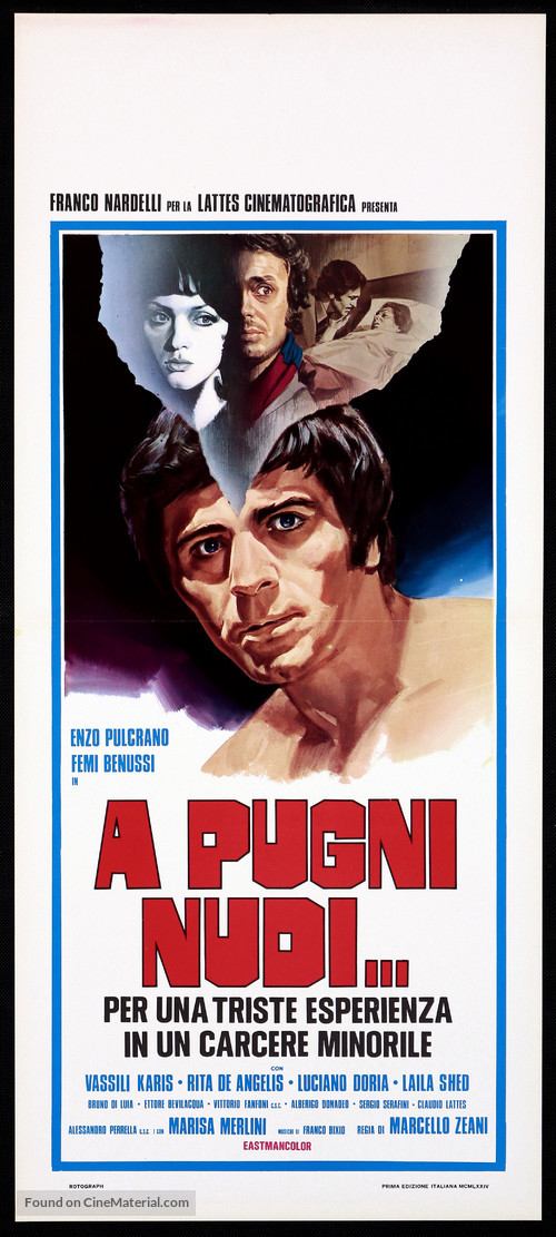 A pugni nudi - Italian Movie Poster