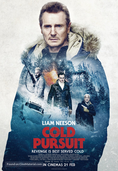 Cold Pursuit - Malaysian Movie Poster