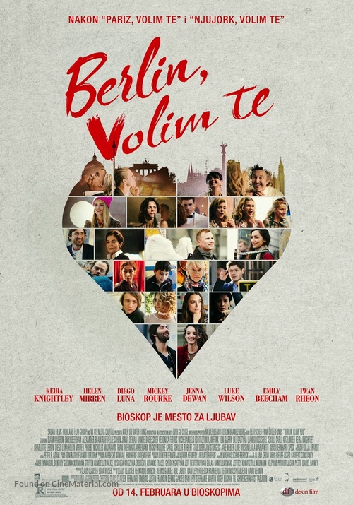 Berlin, I Love You - Serbian Movie Poster