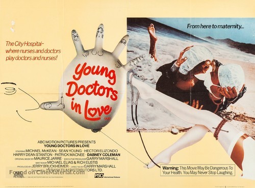 Young Doctors in Love - British Movie Poster