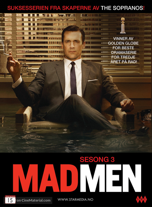 &quot;Mad Men&quot; - Norwegian DVD movie cover