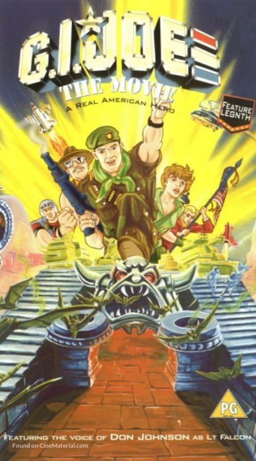 G.I. Joe: The Movie - British VHS movie cover