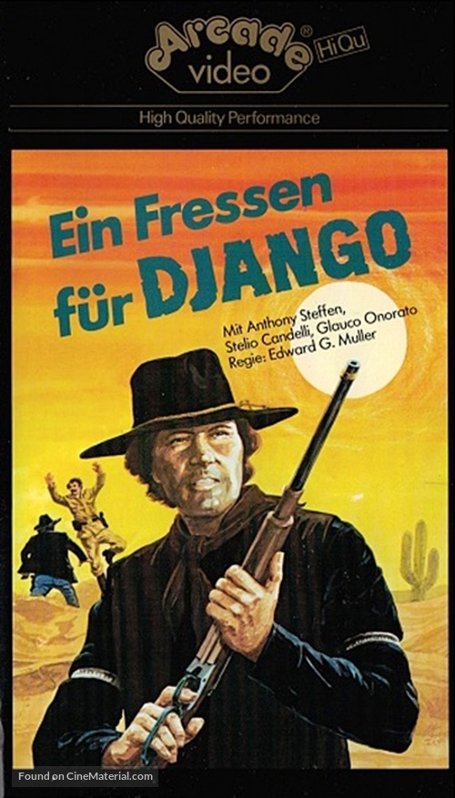 W Django! - German VHS movie cover