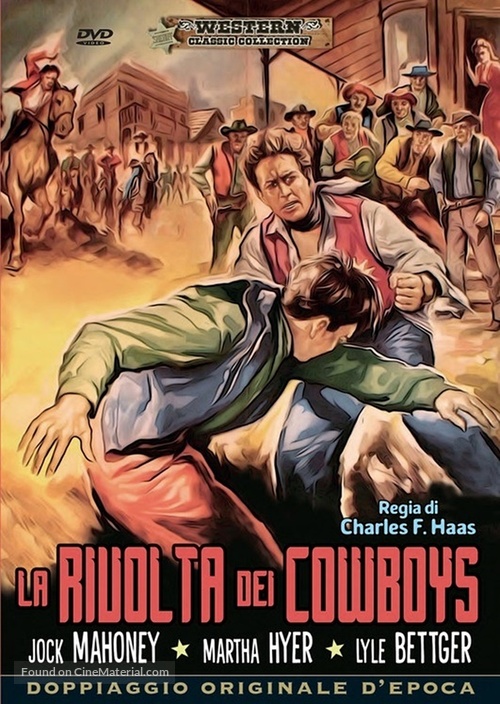 Showdown at Abilene - Italian DVD movie cover