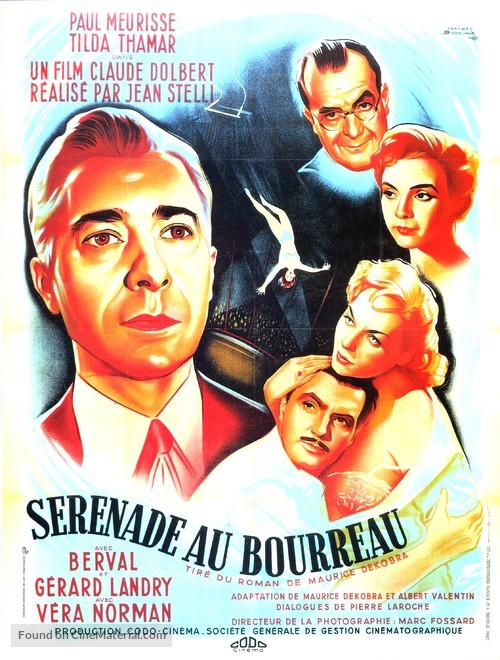 S&eacute;r&eacute;nade au bourreau - French Movie Poster