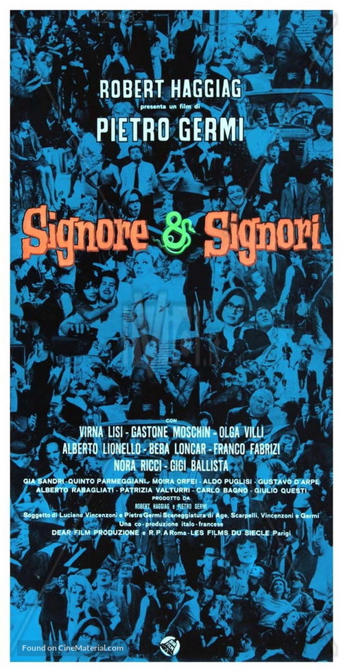 Signore &amp; signori - Italian Movie Poster