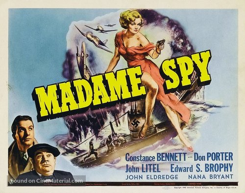 Madame Spy - Movie Poster