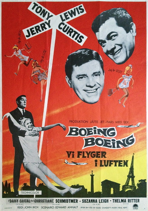 Boeing (707) Boeing (707) - Swedish Movie Poster