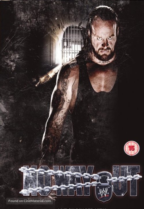 WWE No Way Out - British DVD movie cover