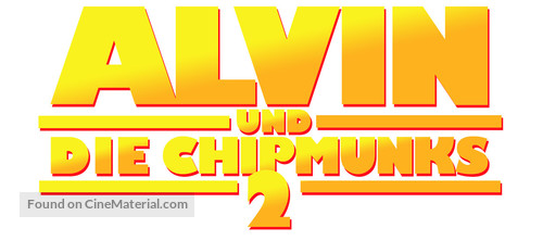 Alvin and the Chipmunks: The Squeakquel - German Logo