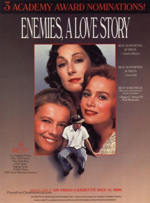 Enemies: A Love Story - Movie Poster