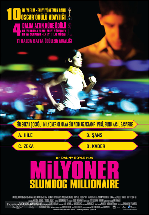 Slumdog Millionaire - Turkish Movie Poster