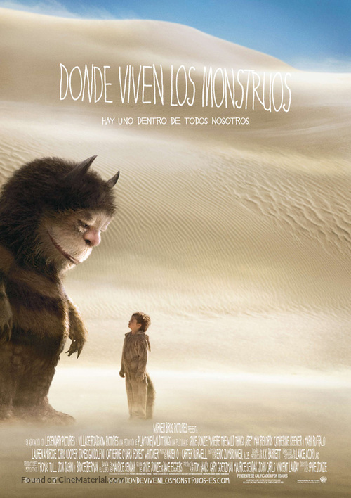 Where the Wild Things Are - Spanish Movie Poster