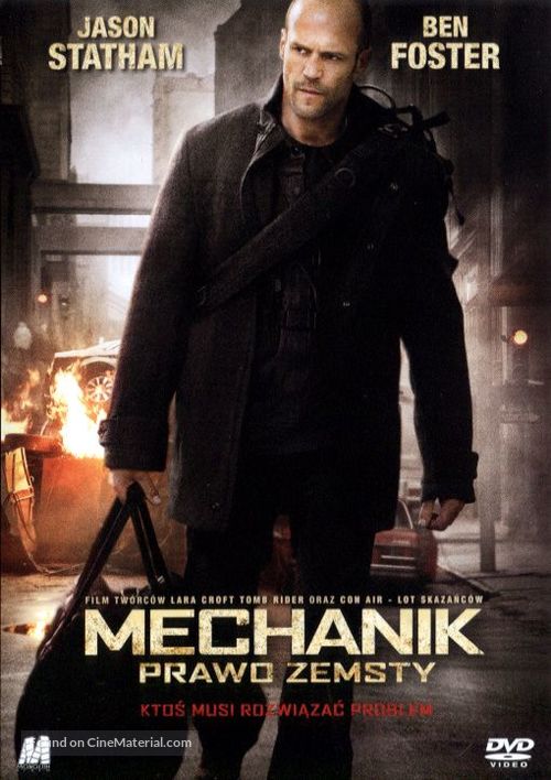 The Mechanic - Polish DVD movie cover