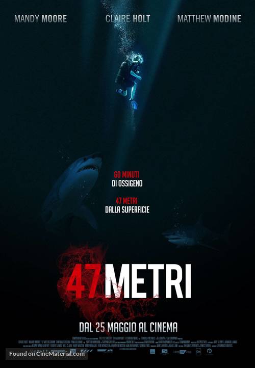 47 Meters Down - Italian Movie Poster