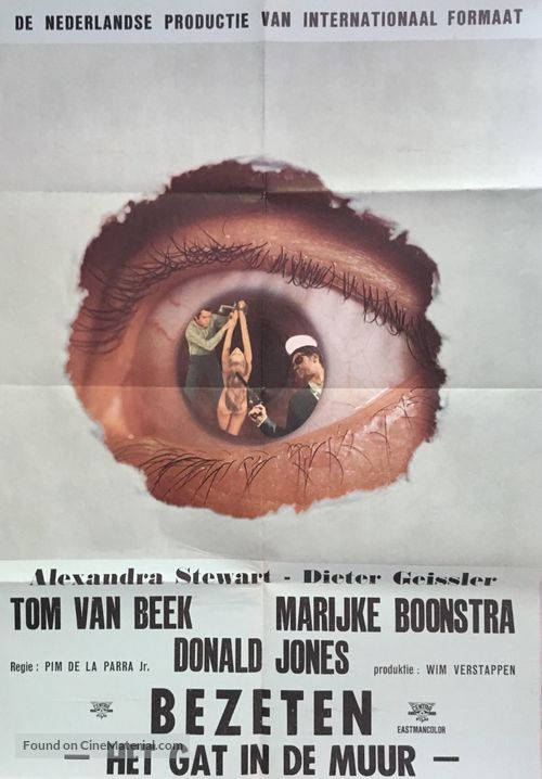 Bezeten - Het gat in de muur - Dutch Movie Poster