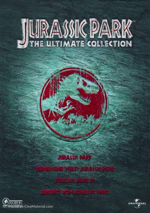 Beyond Jurassic Park - German DVD movie cover