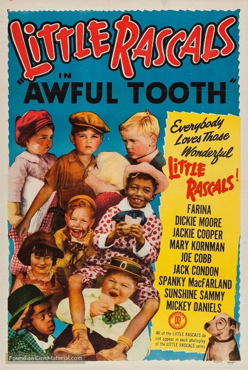 The Awful Tooth - Re-release movie poster