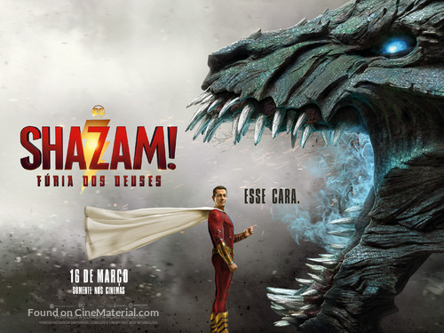 Shazam! Fury of the Gods - Brazilian Movie Poster