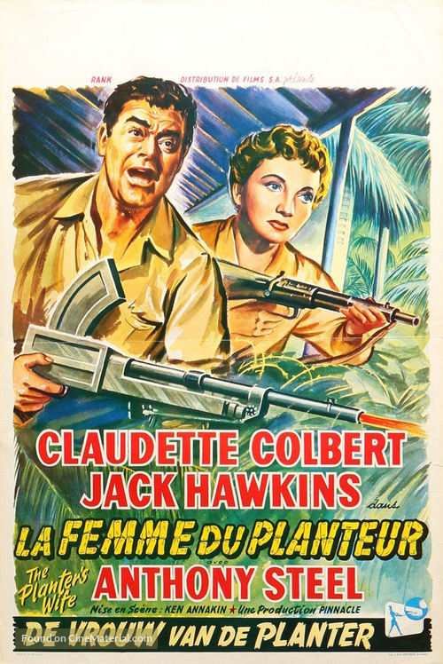 The Planter&#039;s Wife - Belgian Movie Poster