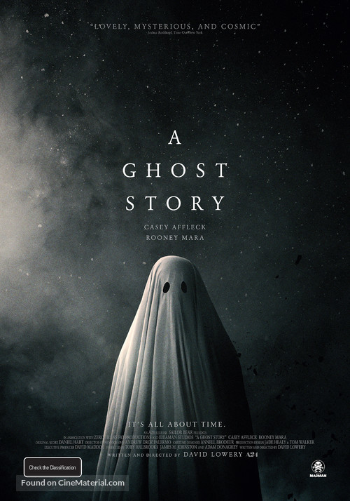 A Ghost Story - Australian Movie Poster