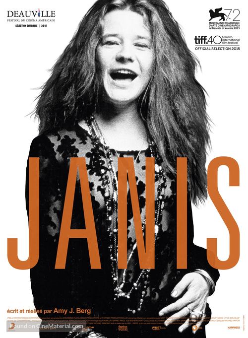 Janis: Little Girl Blue - French Movie Poster