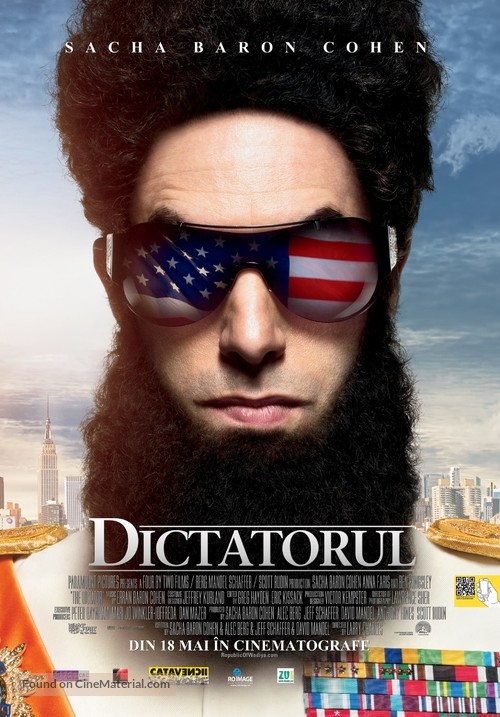 The Dictator - Romanian Movie Poster