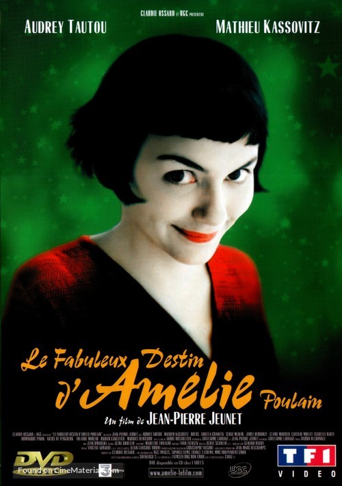 Le fabuleux destin d&#039;Am&eacute;lie Poulain - French DVD movie cover