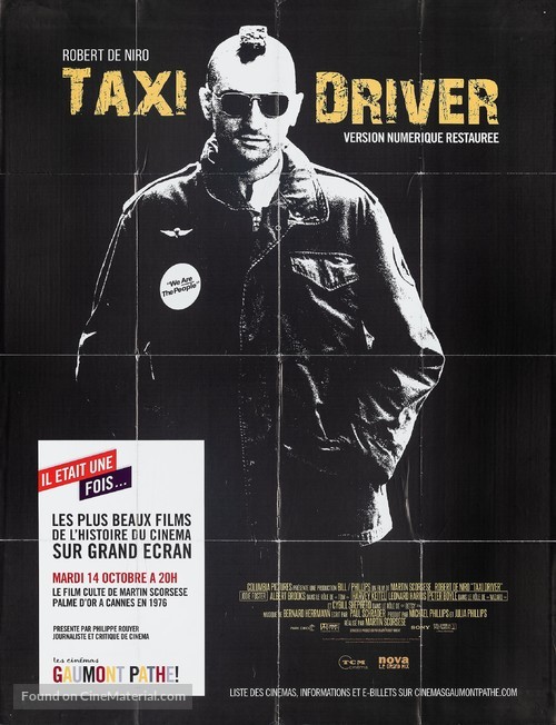 Taxi Driver - French Movie Poster
