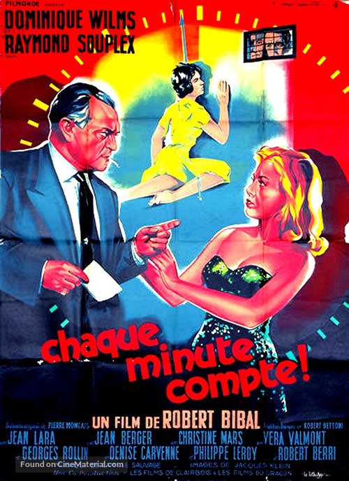 Chaque minute compte - French Movie Poster