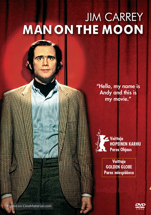 Man on the Moon - Finnish DVD movie cover