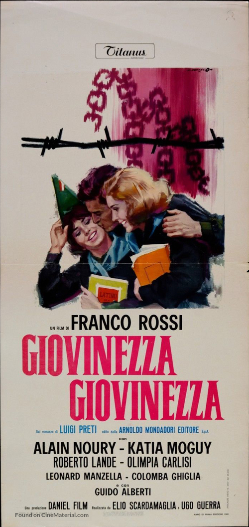 Giovinezza giovinezza - Italian Movie Poster