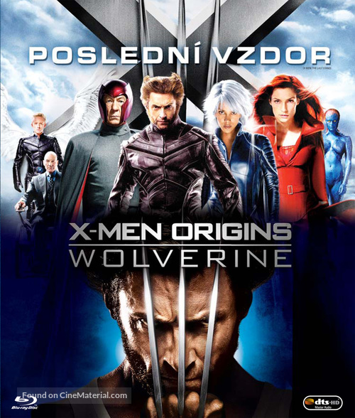 X-Men Origins: Wolverine - Czech Blu-Ray movie cover