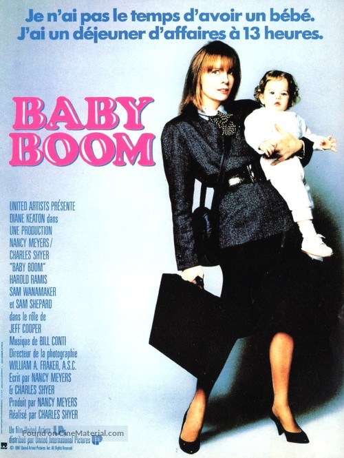 Baby Boom - French Movie Poster
