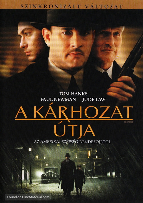 Road to Perdition - Hungarian DVD movie cover