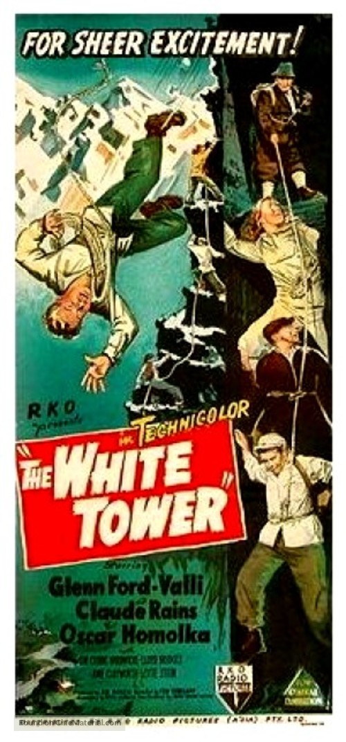 The White Tower - Australian Movie Poster