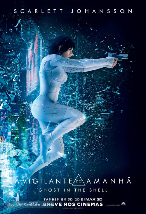 Ghost in the Shell - Brazilian Movie Poster