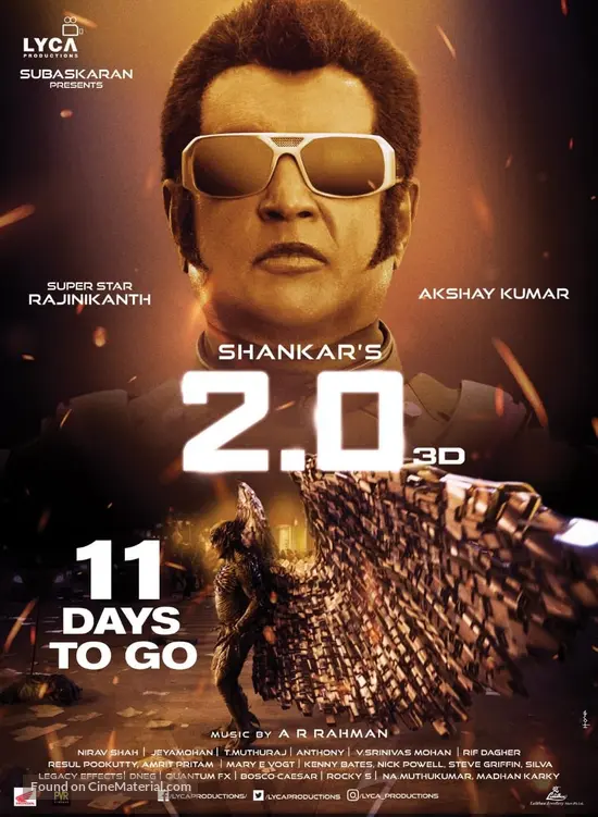 2.0 - Indian Movie Poster