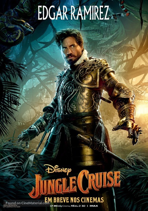 Jungle Cruise - Brazilian Movie Poster