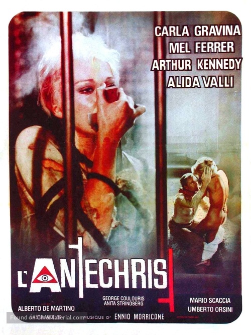 L&#039;anticristo - French Movie Poster