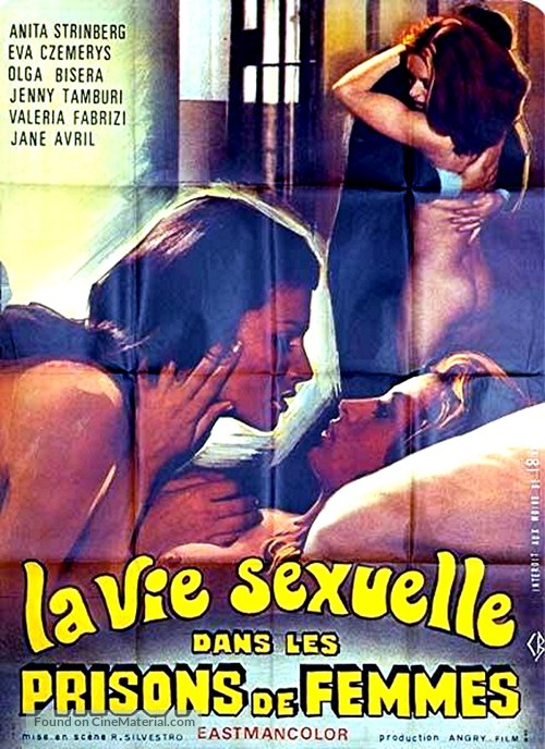 Diario segreto da un carcere femminile - French Movie Poster