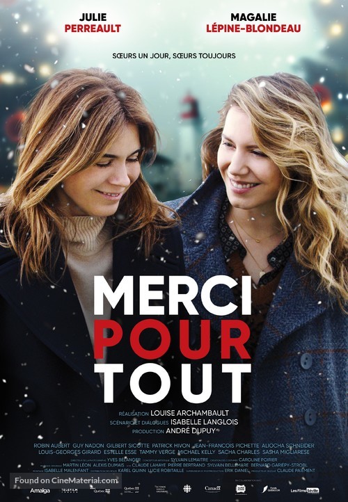 Merci pour tout - Canadian Movie Poster