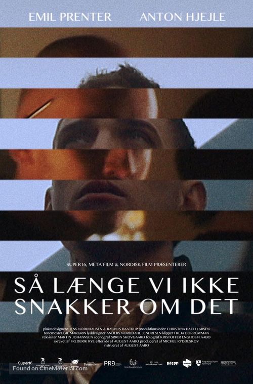 S&aring; l&aelig;nge vi ikke snakker om det - Danish Movie Poster