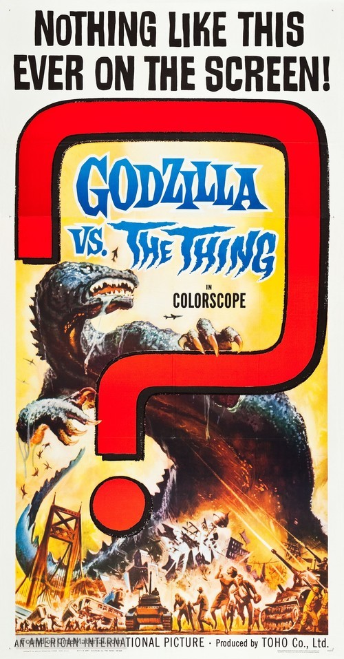 Mosura tai Gojira - Movie Poster